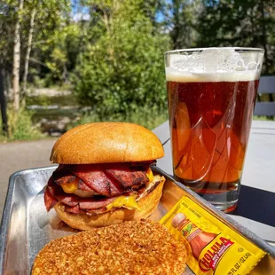 A well balanced breakfast