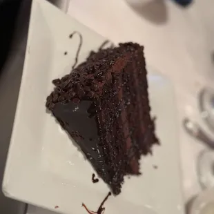 Chocolate layered cake