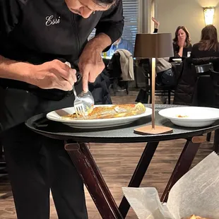 Tableside deboning