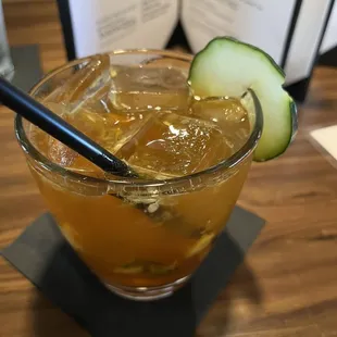 My lemon cello cocktail