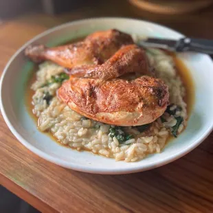 Herb roasted chicken