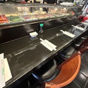 a sushi bar