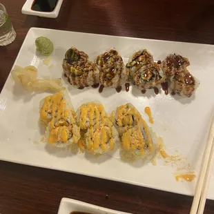 Chicken Teriyaki Roll Enzo Crunch Roll