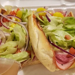 This was the #7 combo. "Italian " 3 pieces of meat. Trash!