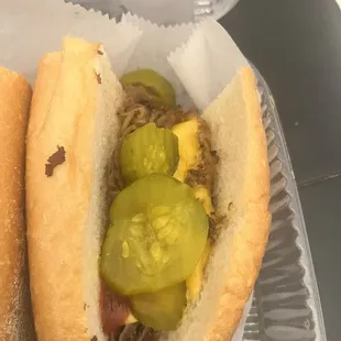 More pickle than meat