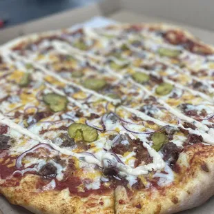 The Bacon Cheese Burger