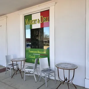 the outside of the store