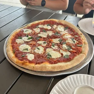 Margherita pizza