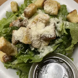 The Cesar salad