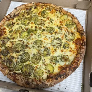 Pickle pizza