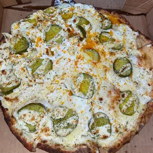 Pickle pizza