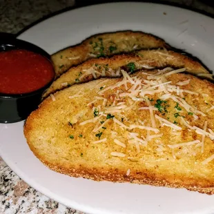 Side of garlic toast