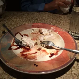 This was the tiramisu... Couldn't get the pic fast enough... :)