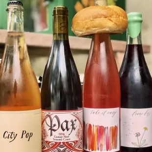 natural wines, stocked by Curate Orlando