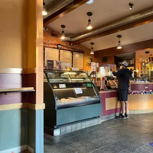 Register and entrance