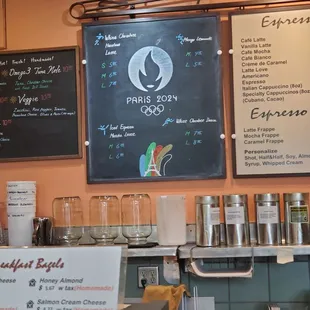 Seasonal drinks in honor of the Olympics