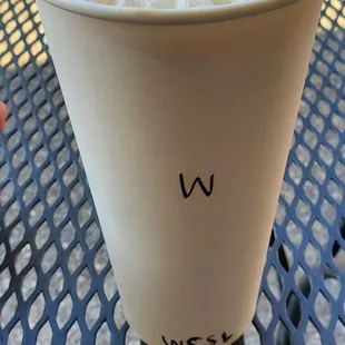 White Chocolate Strawberry Latte