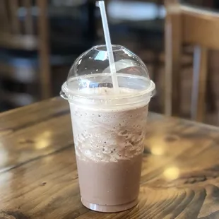 Large Mocha Frappe with 2 Espresso Shots