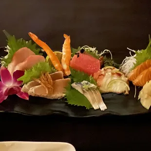 Omakase sushimi