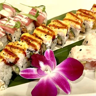 sushi and sashimi, food