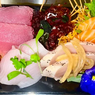 sushi, food, sashimi, sushi and sashimi
