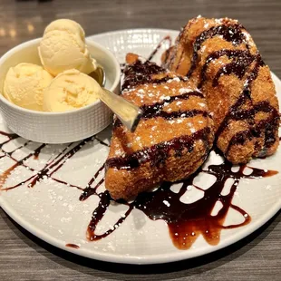 Deep-fried PB&amp;J.