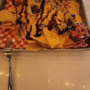 Bbq nachos