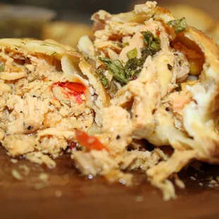 a cut in half sandwich