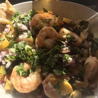 Shrimp a la Plancha Plate
