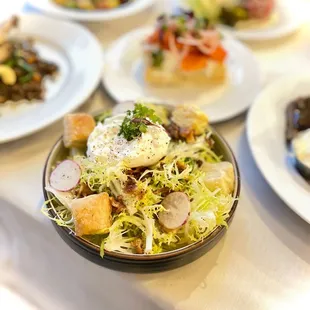 Lyonnaise Salad.