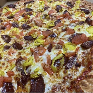 Mangal Soujouck Pizza