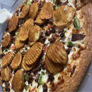 Steak Ranchero Pizza