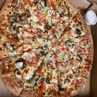 Spinach &amp; Feta Pizza