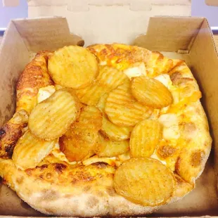 Personal Buffalo Chicken Pizza