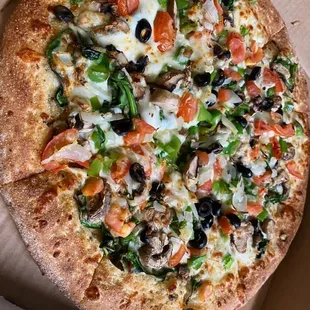 Vegetable Pizza