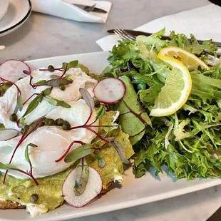 Avocado Toast Tartine - refreshing!