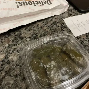 Stuffed Grape Leaves
