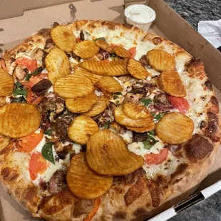 Chicken Ranchero Gourmet Pizza