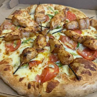 We love the pizza. It was delicious with full flavor. We definitely are trying more the menu. The prices are very reasonable too.