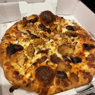 Moroccan Spiced Chicken Pizza