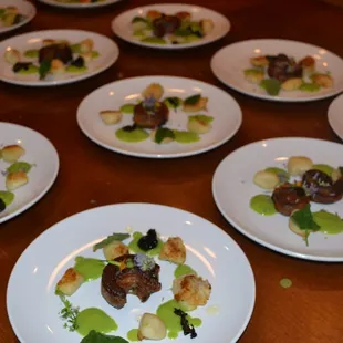 Lamb, Morels, Pea Puree