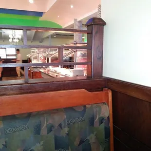 the interior of a restaurant