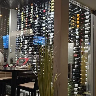 Wine wall