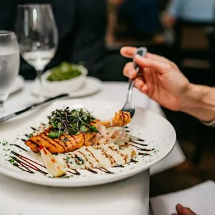 ANTARCTIC SIXTY SOUTH SALMON FILLET
Pan Seared and Drizzled with a Balsamic Glaze