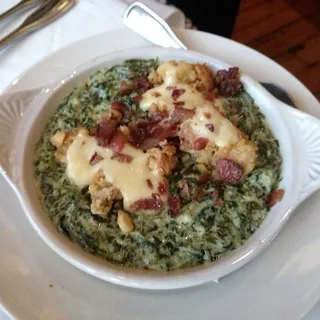Fried Oysters Rockefeller