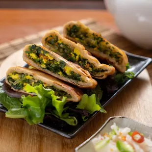 Green Chive Pancake 韭菜盒子