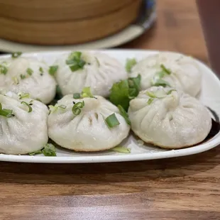 Shanghai Pan Fried Soup Dumplings