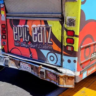 the back of a food truck