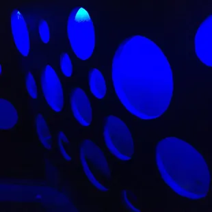 Bar backdrop is different in a good way