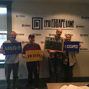 We did Toy Box &amp; The Factory-- challenging &amp; lots of fun!!